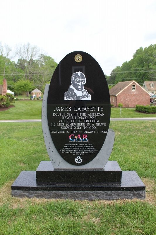 James Lafayette Marker image. Click for full size.