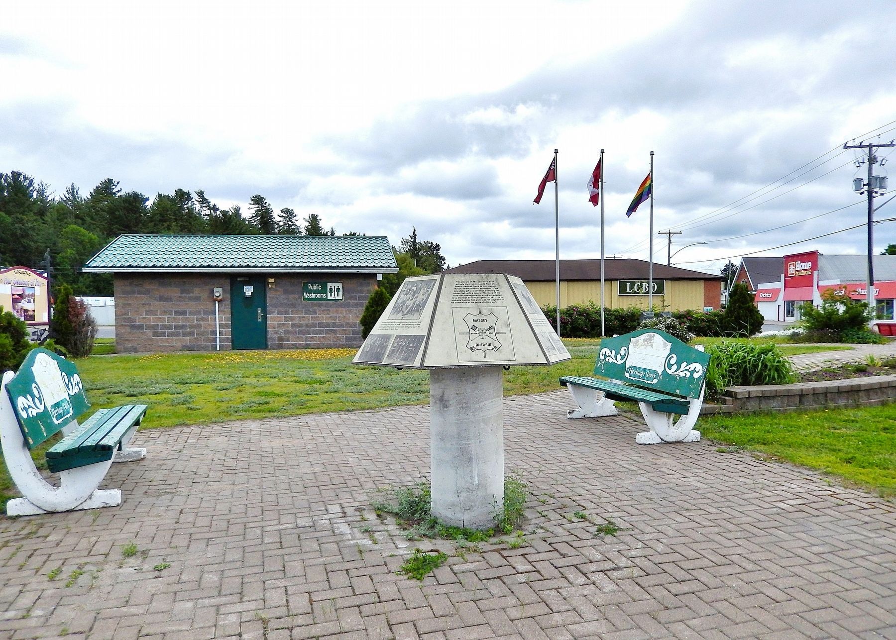 Home of Broomball Marker image. Click for full size.