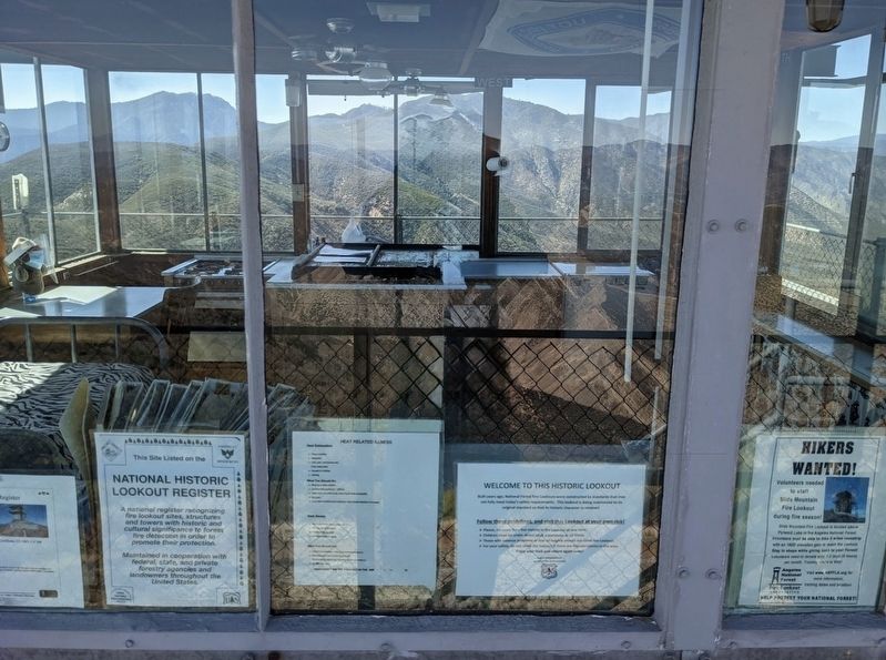 Slide Mountain Lookout Marker image. Click for full size.