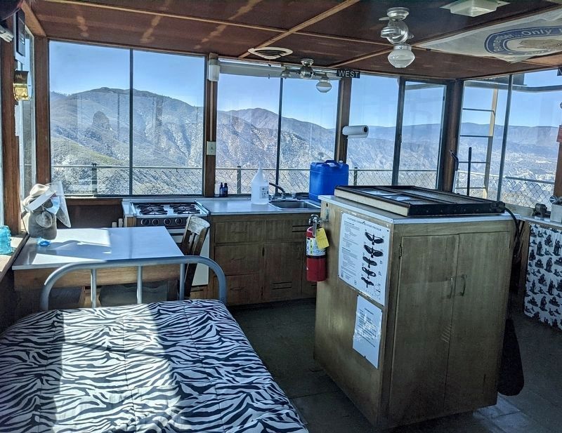 Lookout Cabin Interior image. Click for full size.