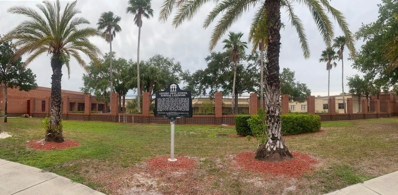 Gifford High School Sundial Landmark Marker image. Click for full size.