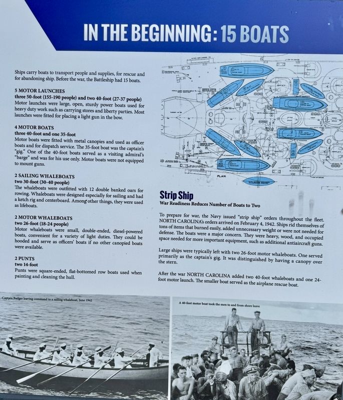 In the Beginning: 15 Boats Marker. Click for full size. In the Beginning: 15 Boats Marker image. Click for full size.
