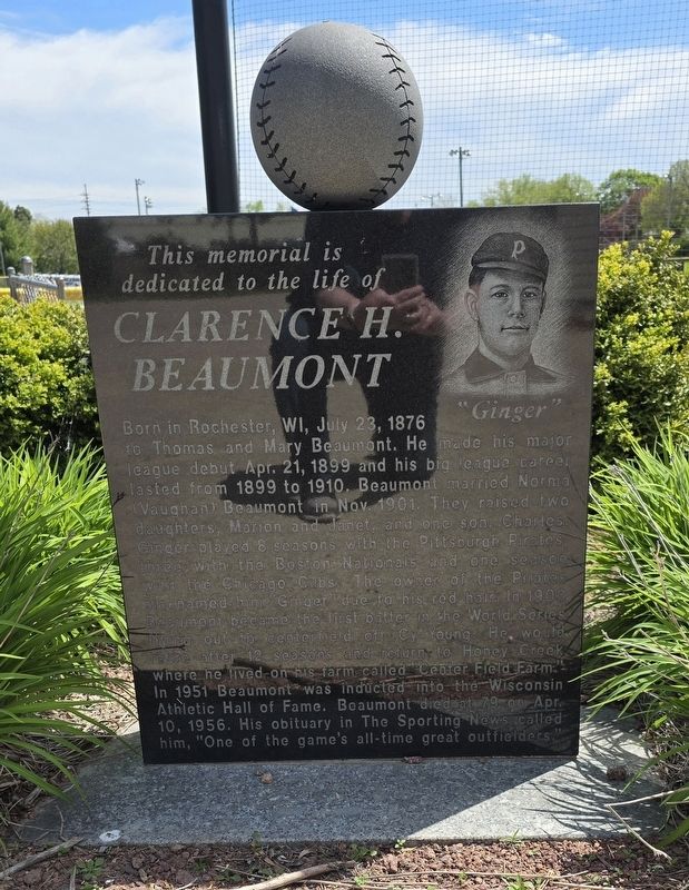 Clarence H. Beaumont Marker. Click for full size. Clarence H. Beaumont Marker image. Click for full size.