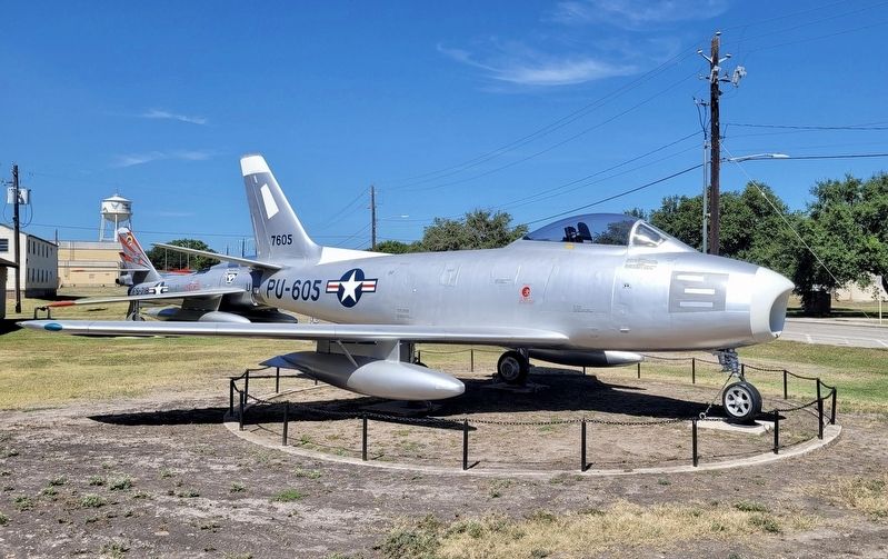 Example of a North American F-86 Sabre Jet image. Click for full size.