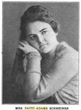 Patti Adams Shriner (1882-1965). Click for full size. Patti Adams Shriner (1882-1965) image. Click for full size.