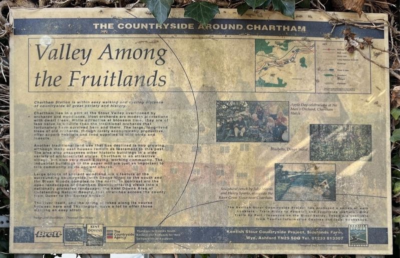 Valley Among the Fruitlands Marker image. Click for full size.