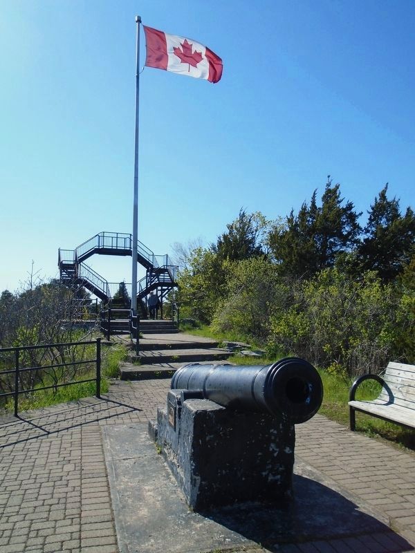 Mount Pelion Cannon and Observation Tower. Click for full size. Mount Pelion Cannon and Observation Tower image. Click for full size.