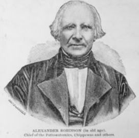 Alexander Robinson (Che-Che-Pin-Qua). Click for full size. Alexander Robinson (Che-Che-Pin-Qua) image. Click for full size.