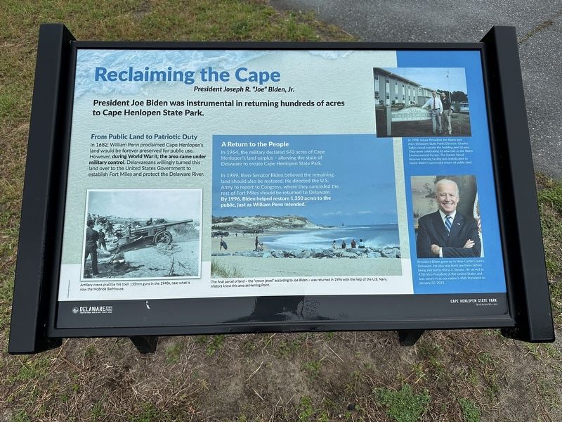 Reclaiming the Cape Marker. Click for full size. Reclaiming the Cape Marker image. Click for full size.
