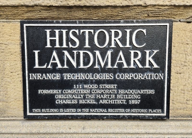 Inrange Technologies Corporation Marker. Click for full size. Inrange Technologies Corporation Marker image. Click for full size.