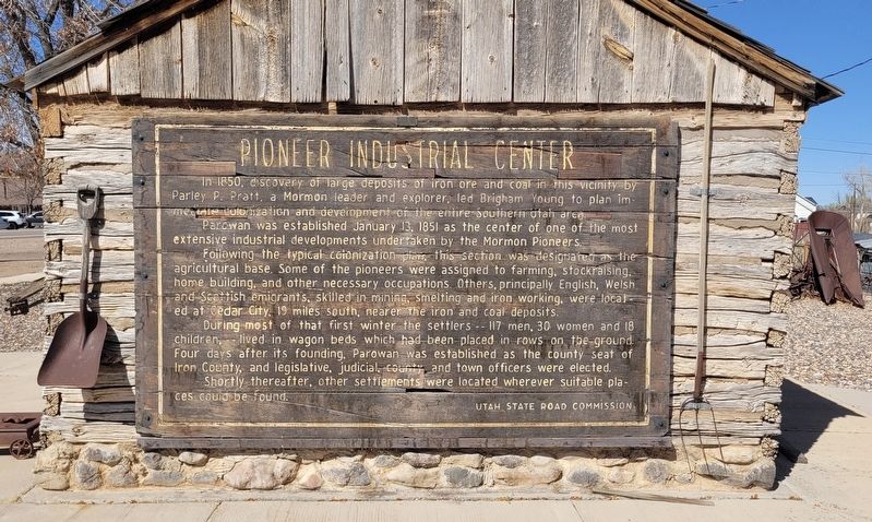 Pioneer Industrial Center Marker image. Click for full size.