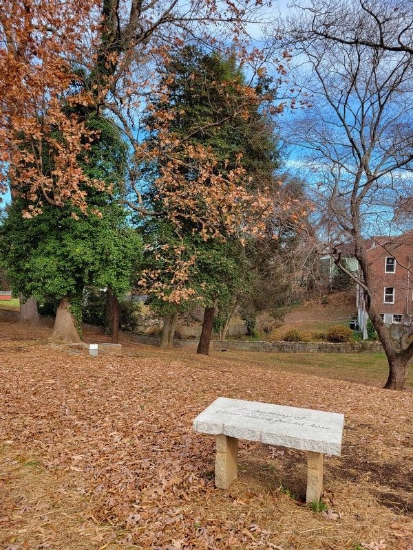 Memorial Bench. Click for full size. Memorial Bench image. Click for full size.