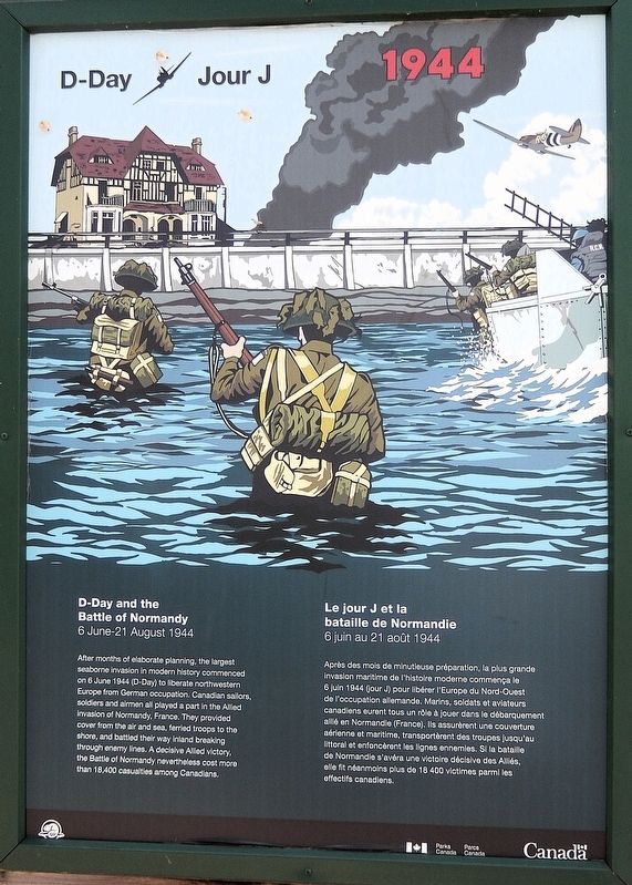 D-Day/Jour J Marker. Click for full size. D-Day/Jour J Marker image. Click for full size.