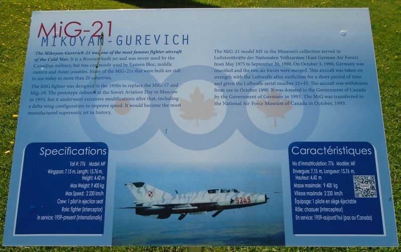 MiG-21 Marker. Click for full size. MiG-21 Marker image. Click for full size.