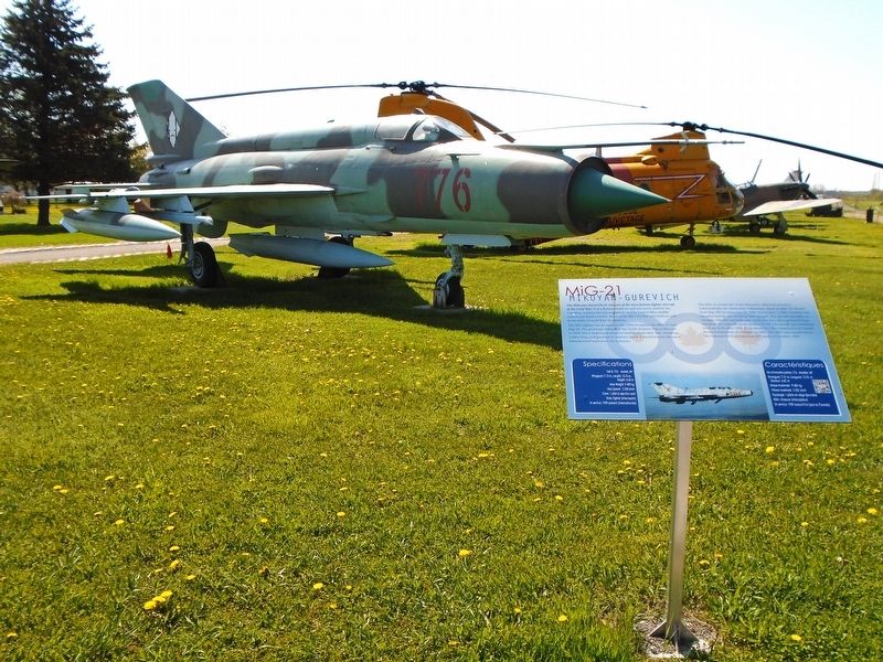 MiG-21 and Marker. Click for full size. MiG-21 and Marker image. Click for full size.