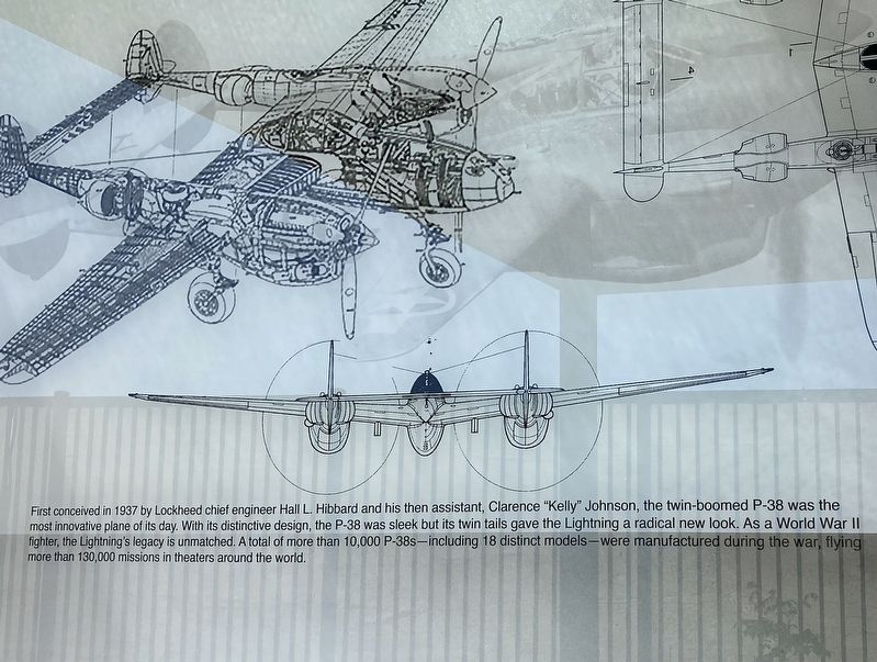 P-38 Lightning Marker image. Click for full size.