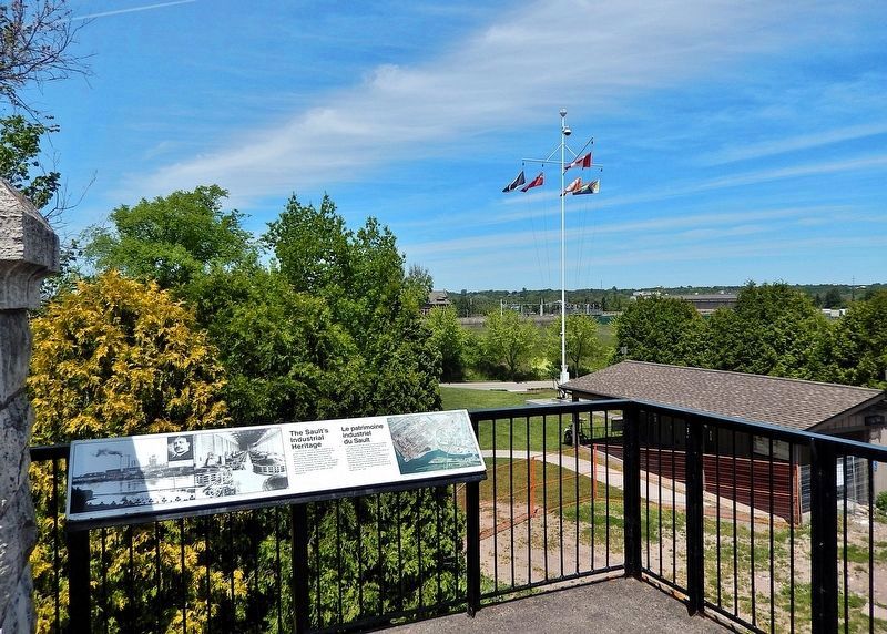 The Sault's Industrial Heritage / Le patrimoine industriel du Sault Marker. Click for full size. The Sault's Industrial Heritage / Le patrimoine industriel du Sault Marker image. Click for full size.