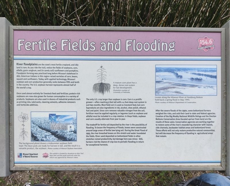 Fertile Fields and Flooding Marker image. Click for full size.