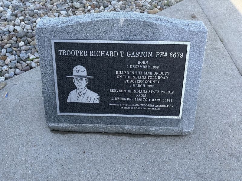 Trooper Richard T. Gaston, PE# 6679 Marker image. Click for full size.
