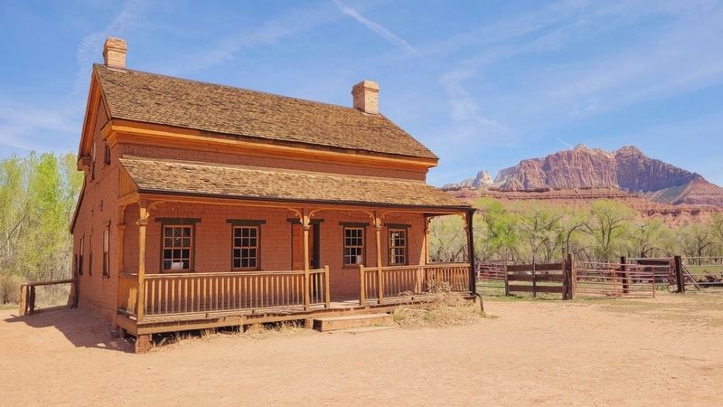 The Alonzo H. Russell Home circa 1862 image. Click for full size.