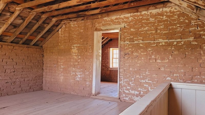 The upstairs at the Alonzo H. Russell Home image. Click for full size.