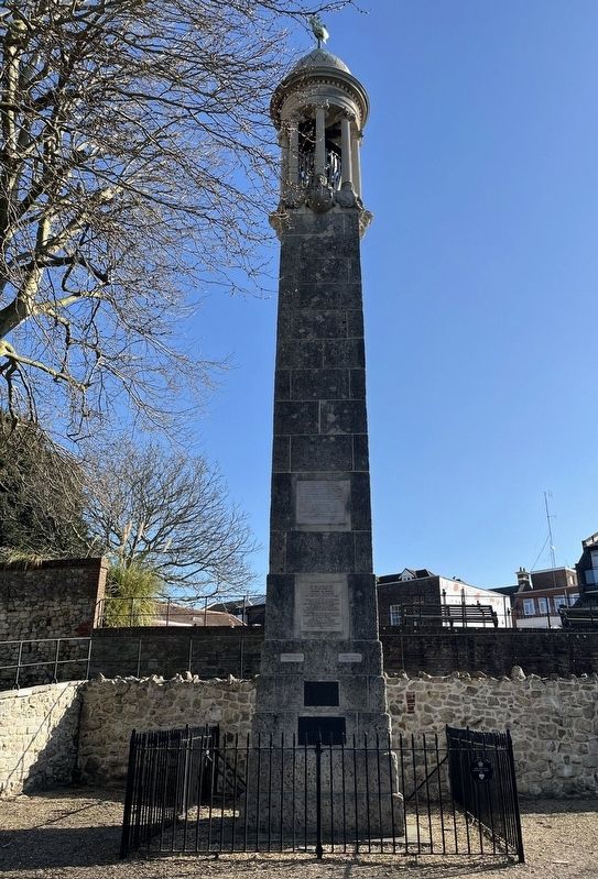 Mayflower Memorial Marker. Click for full size. Mayflower Memorial Marker image. Click for full size.