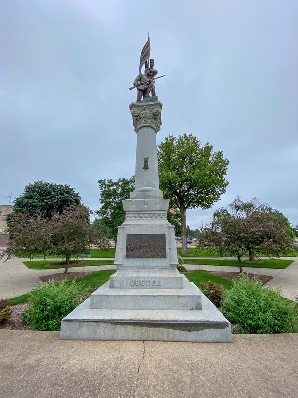 Soldiers Monument. Click for full size. Soldiers Monument image. Click for full size.