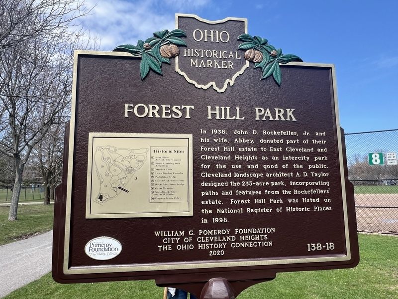 Forest Hill Park side of marker image. Click for full size.