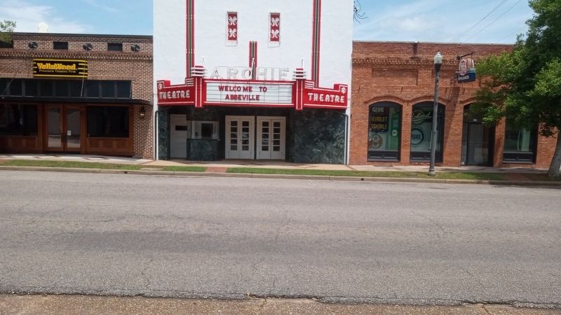 Archie Theatre Marker image. Click for full size.