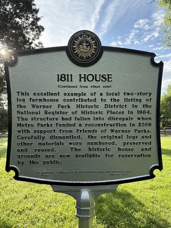 1811 House Marker image. Click for full size.
