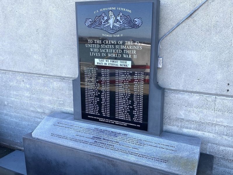 Still On Patrol Marker image. Click for full size.