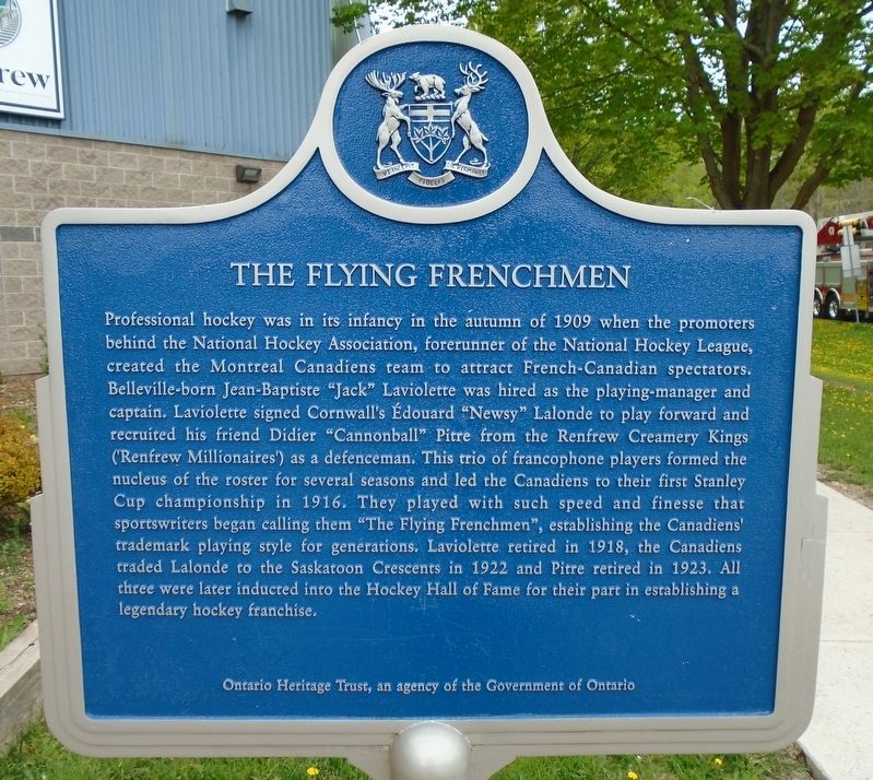 The Flying Frenchmen Marker [English] image. Click for full size.