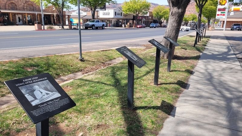 The "Death Valley Days" Marker is the first marker on the left image. Click for full size.