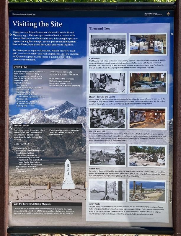 Visiting the Site. Click for full size. Visiting the Site image. Click for full size.