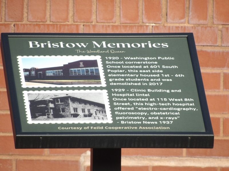 Bristow Memories Marker image. Click for full size.