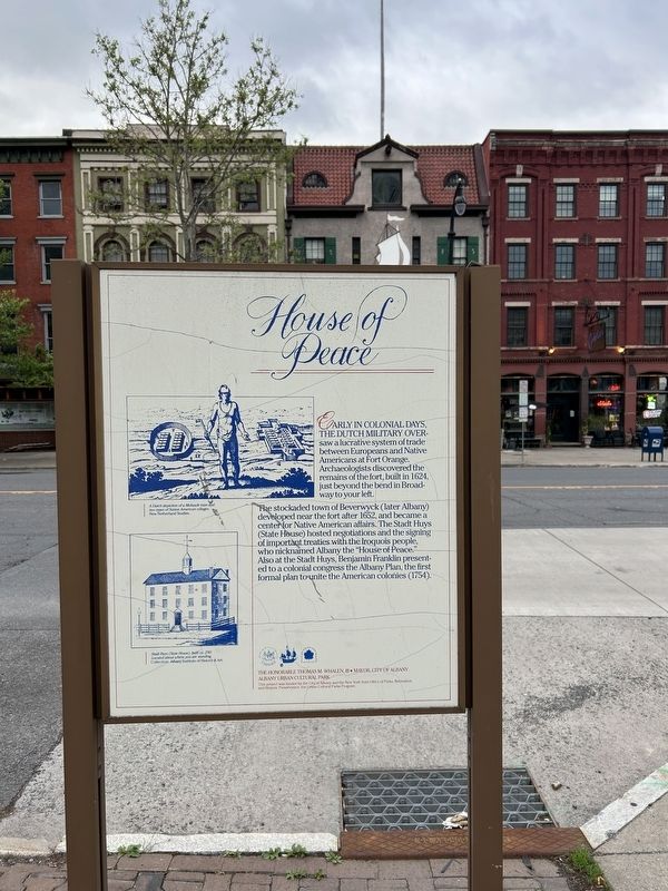 House of Peace Marker. Click for full size. House of Peace Marker image. Click for full size.