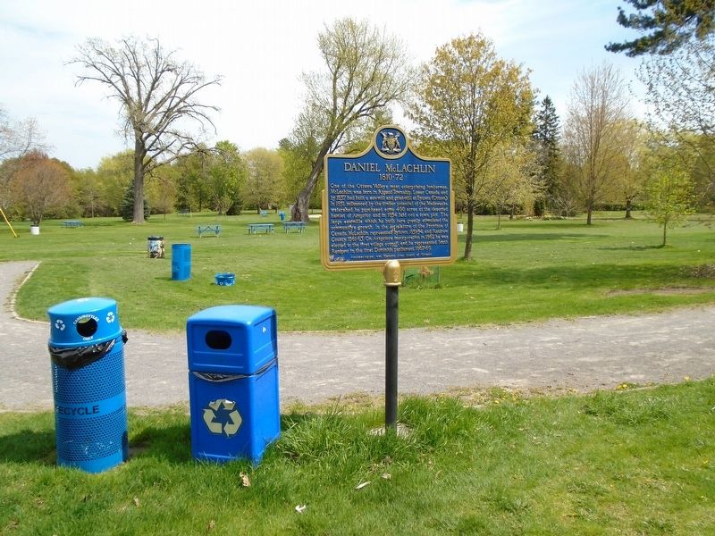 Daniel McLachlin Marker. Click for full size. Daniel McLachlin Marker image. Click for full size.