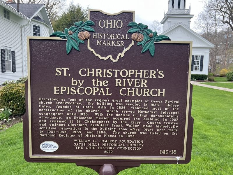 St. Christopher's by the River Episcopal Church Marker. Click for full size. St. Christopher's by the River Episcopal Church Marker image. Click for full size.