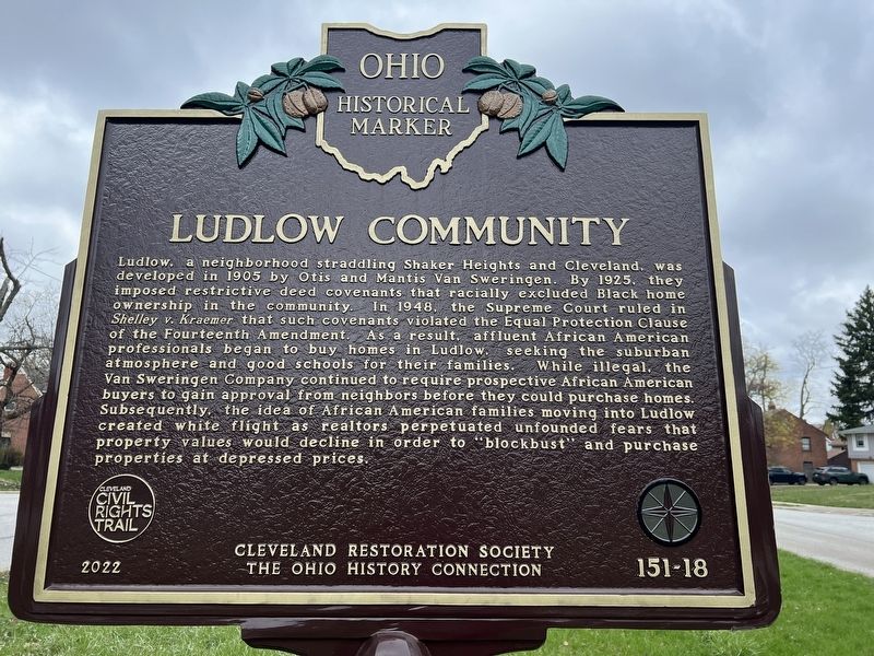 Ludlow Community Marker image. Click for full size.
