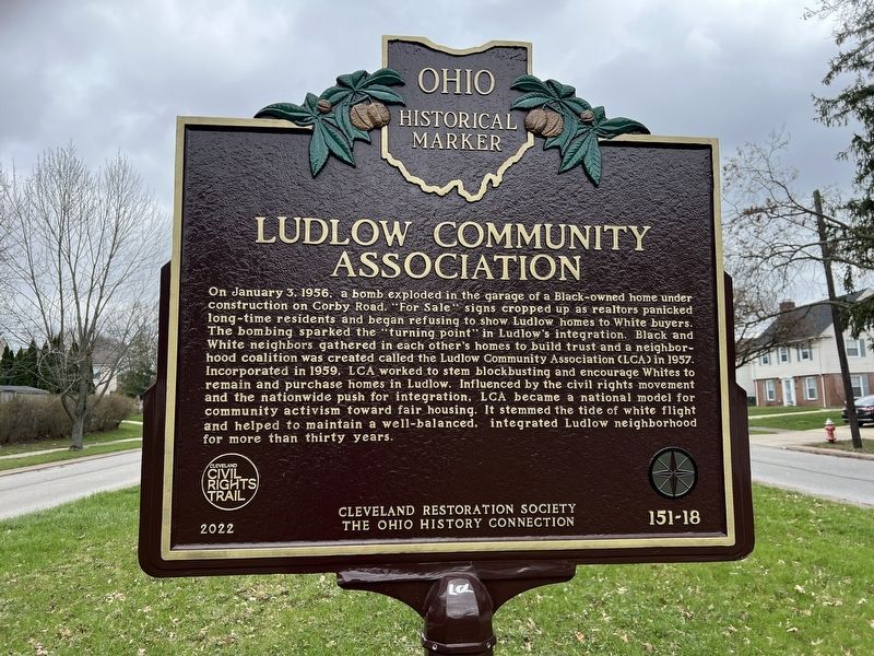 Ludlow Community Association Marker image. Click for full size.