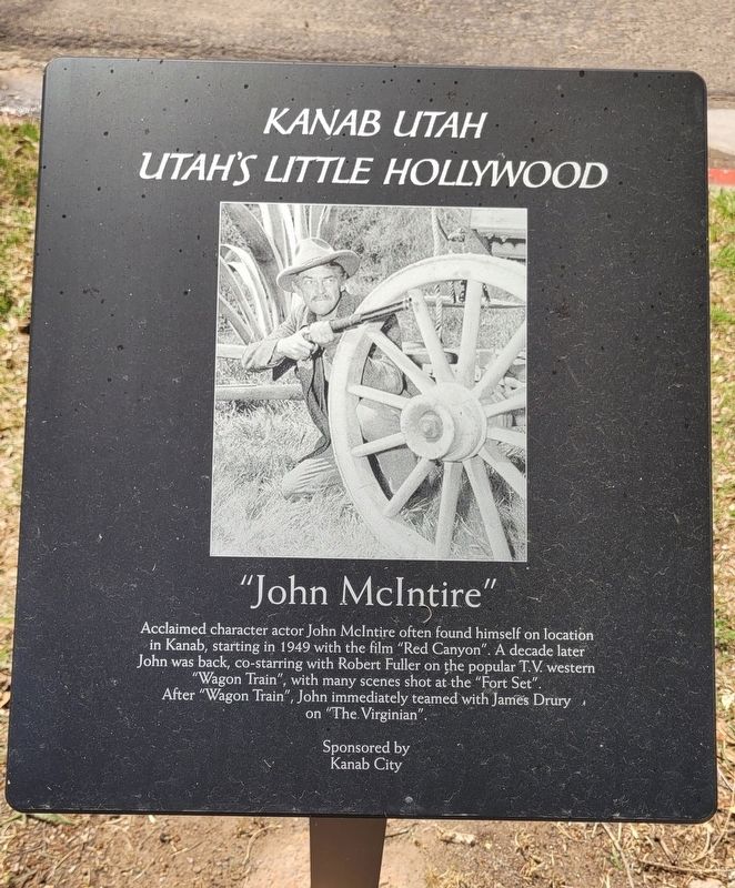 "John McIntire" Marker image. Click for full size.