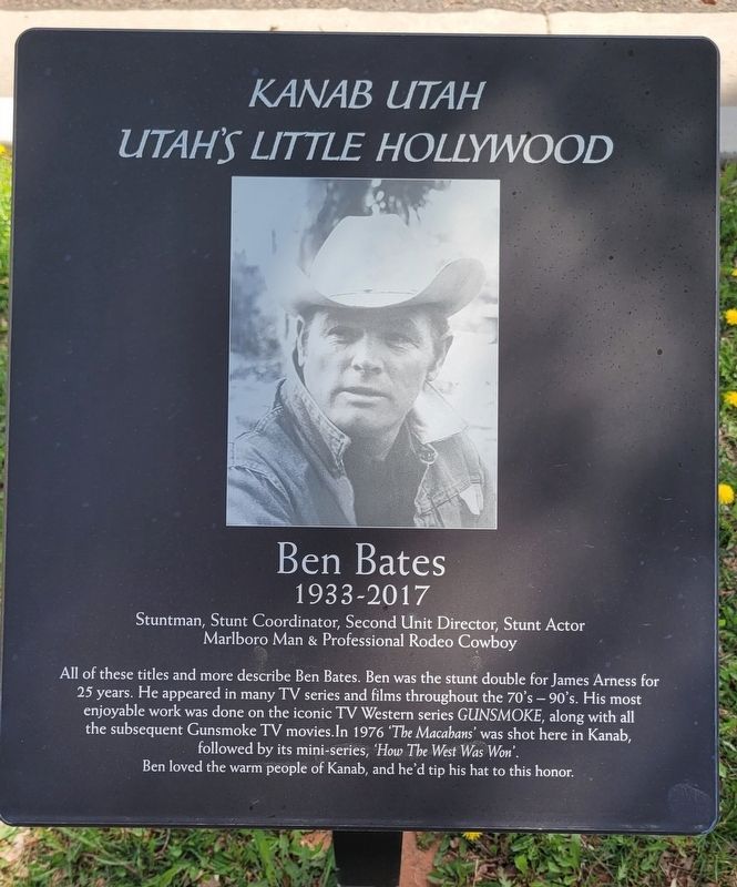 Ben Bates Marker image. Click for full size.