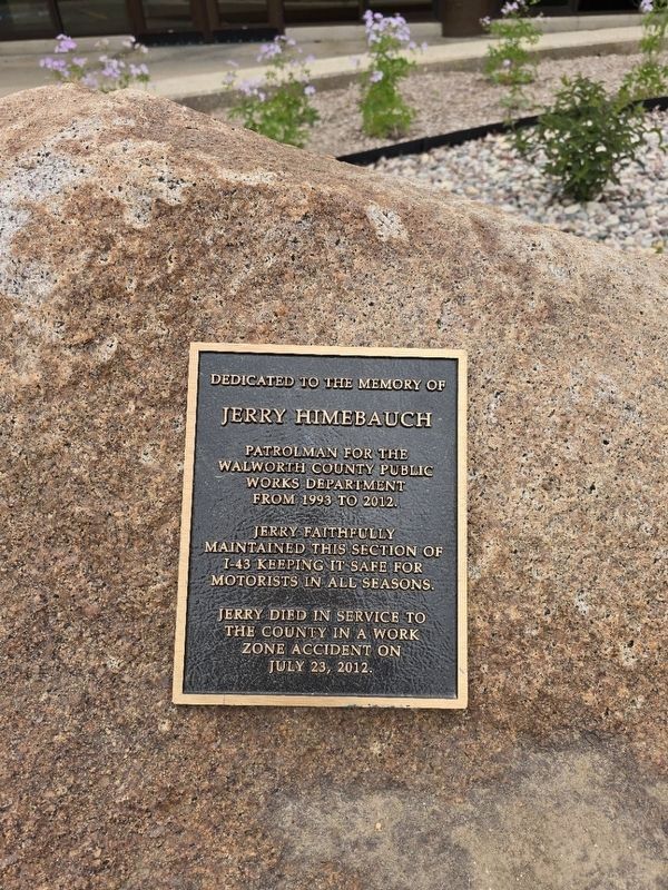 Jerry Himebauch Marker image. Click for full size.