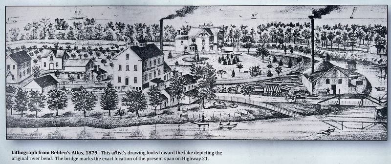 Grand Bend Early Enterprise marker illustration and caption detail image. Click for full size.
