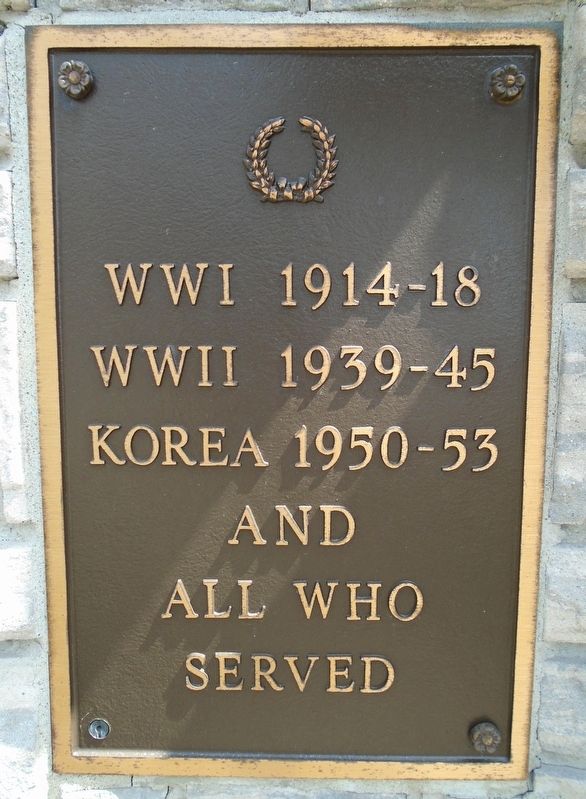 War Memorial Marker image. Click for full size.