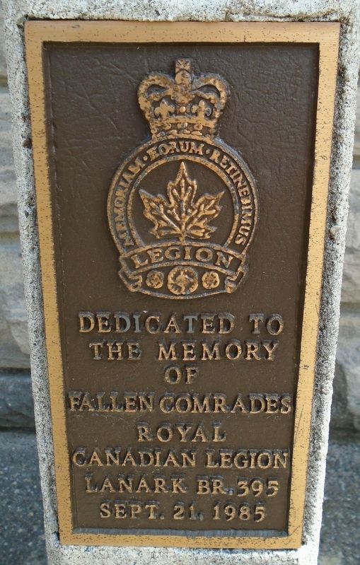 War Memorial Marker image. Click for full size.