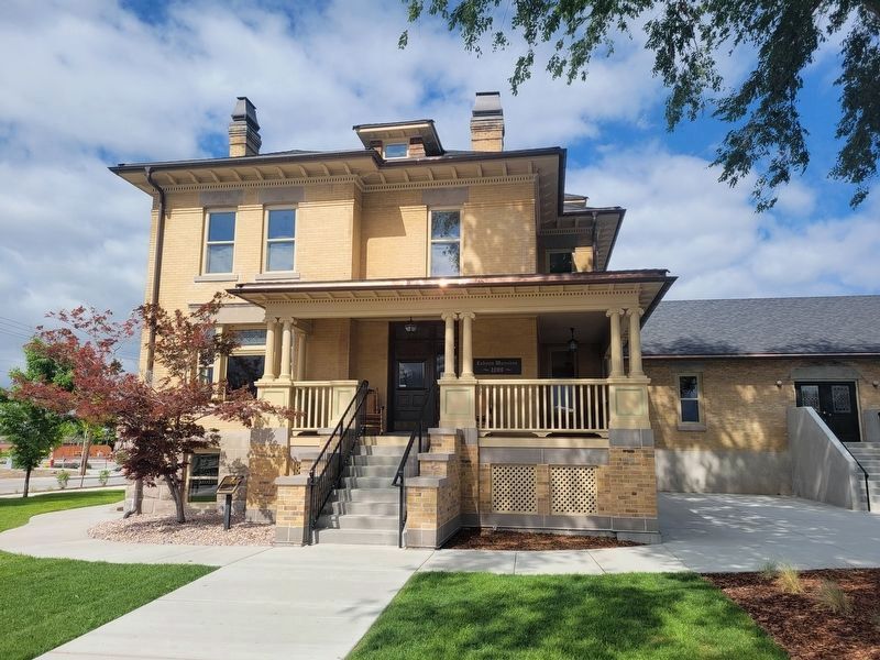 John P. Cahoon House and Marker image. Click for full size.