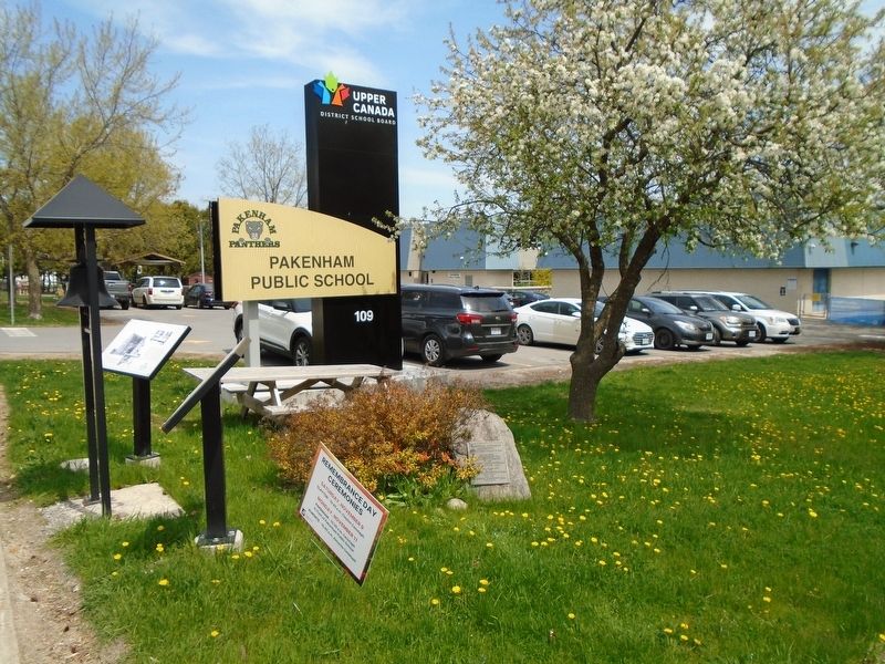 Pakenham Township Community Horticultural Park Marker. Click for full size. Pakenham Township Community Horticultural Park Marker image. Click for full size.
