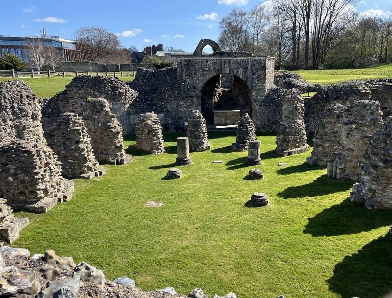 St Augustine's Abbey Ruins image. Click for full size.
