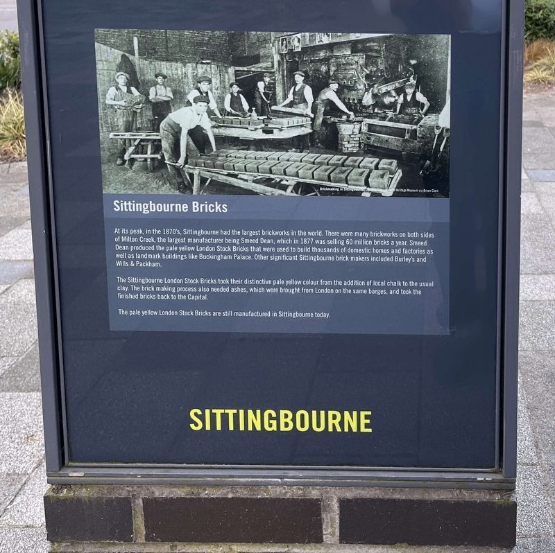 Sittingbourne Bricks Marker image. Click for full size.